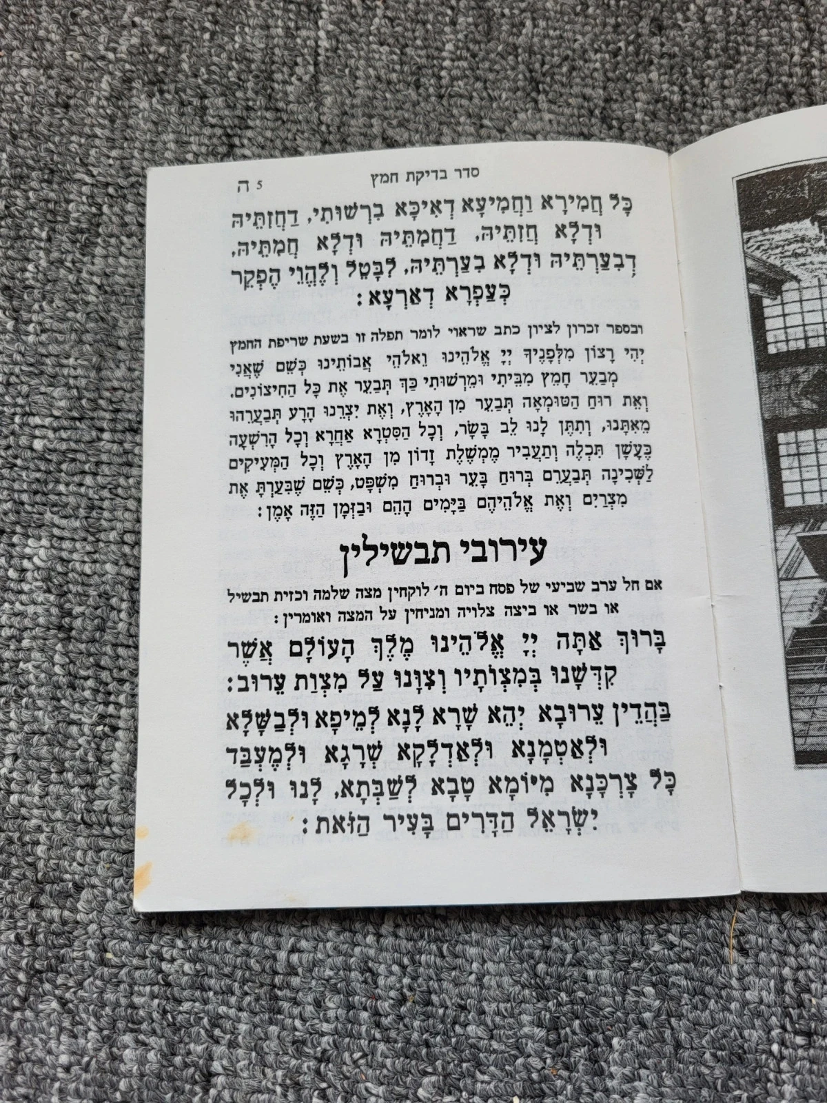 Libro de Haggada de Pésaj - Edición Nadjar - Judaica Ilustración Hebreo – photo 3